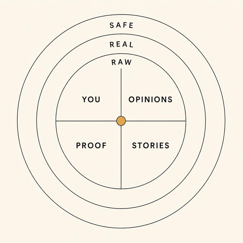 The Yap Wheel: four corners and three depths of talking online